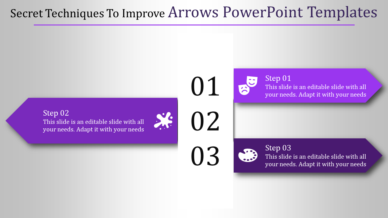 Get Creative and Stunning Arrows PowerPoint Templates